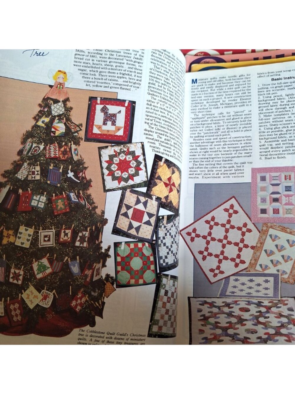 Quilters Newsletter Magazines 1987-2005 10 Vintage Issues Mostly 90s - Picture 6 of 9